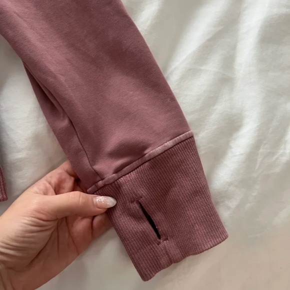 Lululemon Mauve Faded Wash Hoodie - Picture 3 of 6